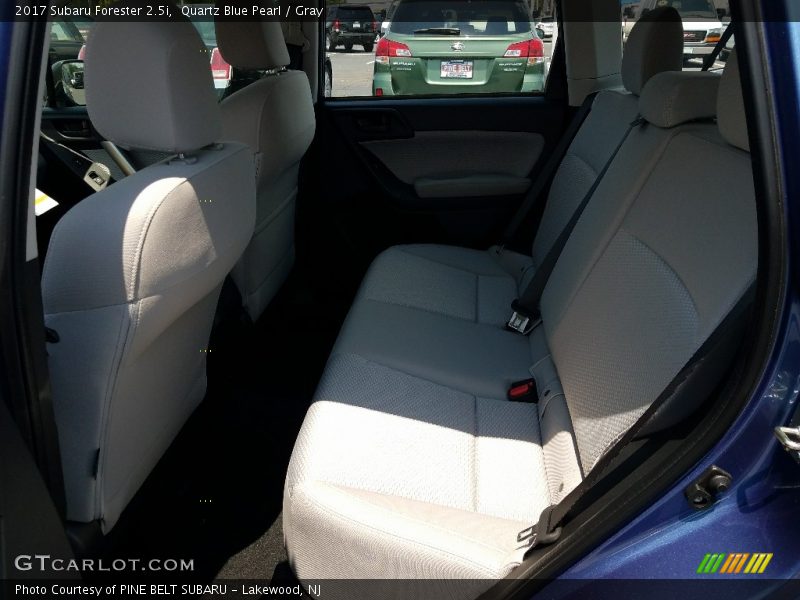 Quartz Blue Pearl / Gray 2017 Subaru Forester 2.5i