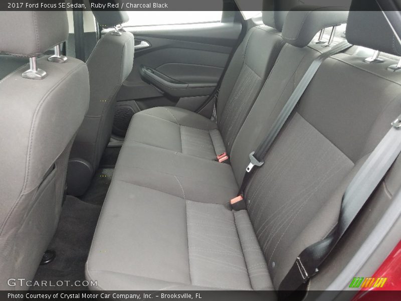 Ruby Red / Charcoal Black 2017 Ford Focus SE Sedan