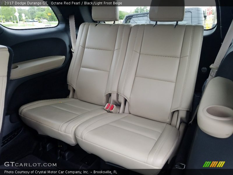 Octane Red Pearl / Black/Light Frost Beige 2017 Dodge Durango GT