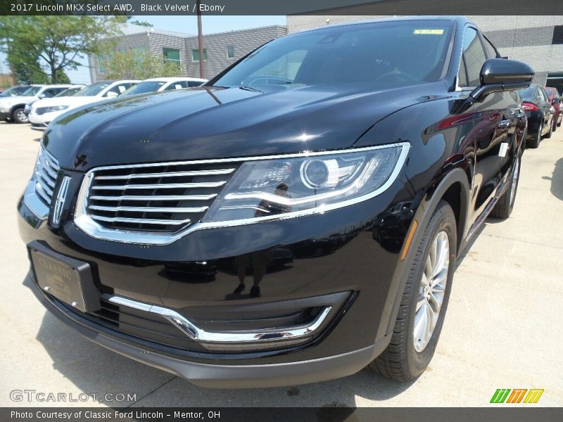 Black Velvet / Ebony 2017 Lincoln MKX Select AWD