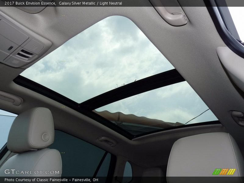 Galaxy Silver Metallic / Light Neutral 2017 Buick Envision Essence