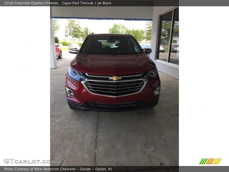 Cajun Red Tintcoat / Jet Black 2018 Chevrolet Equinox Premier