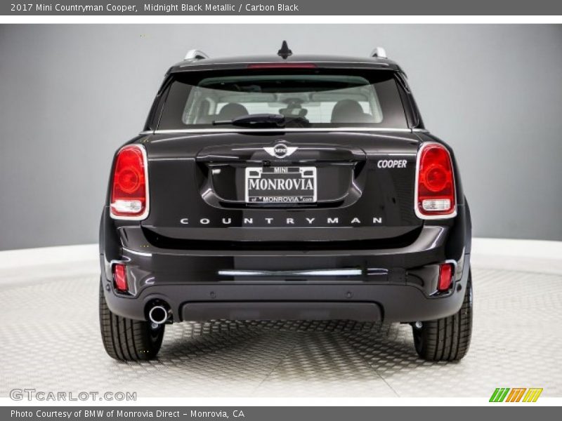 Midnight Black Metallic / Carbon Black 2017 Mini Countryman Cooper