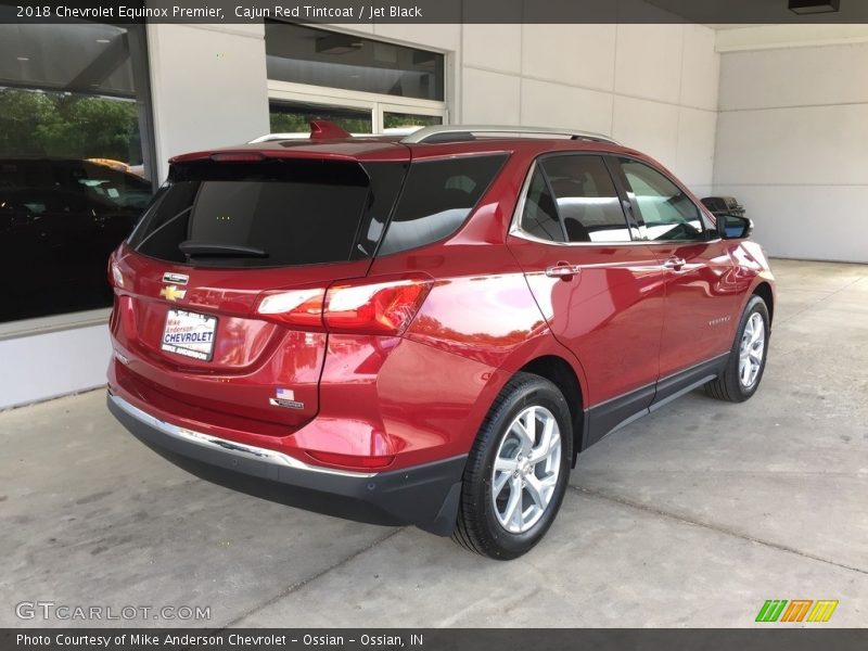 Cajun Red Tintcoat / Jet Black 2018 Chevrolet Equinox Premier