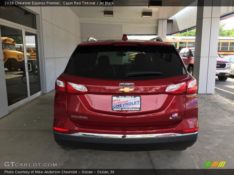 Cajun Red Tintcoat / Jet Black 2018 Chevrolet Equinox Premier