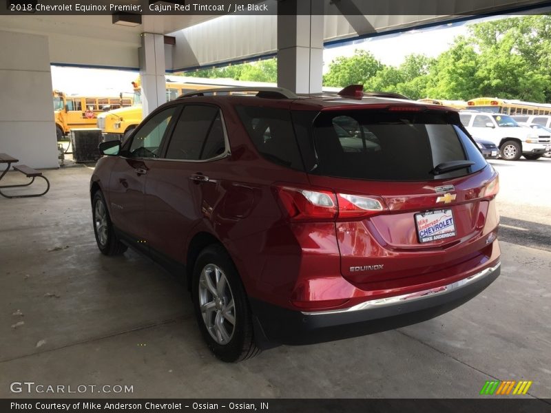 Cajun Red Tintcoat / Jet Black 2018 Chevrolet Equinox Premier