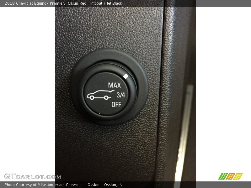 Cajun Red Tintcoat / Jet Black 2018 Chevrolet Equinox Premier