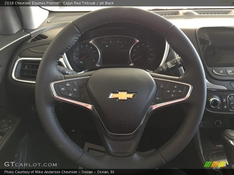 Cajun Red Tintcoat / Jet Black 2018 Chevrolet Equinox Premier