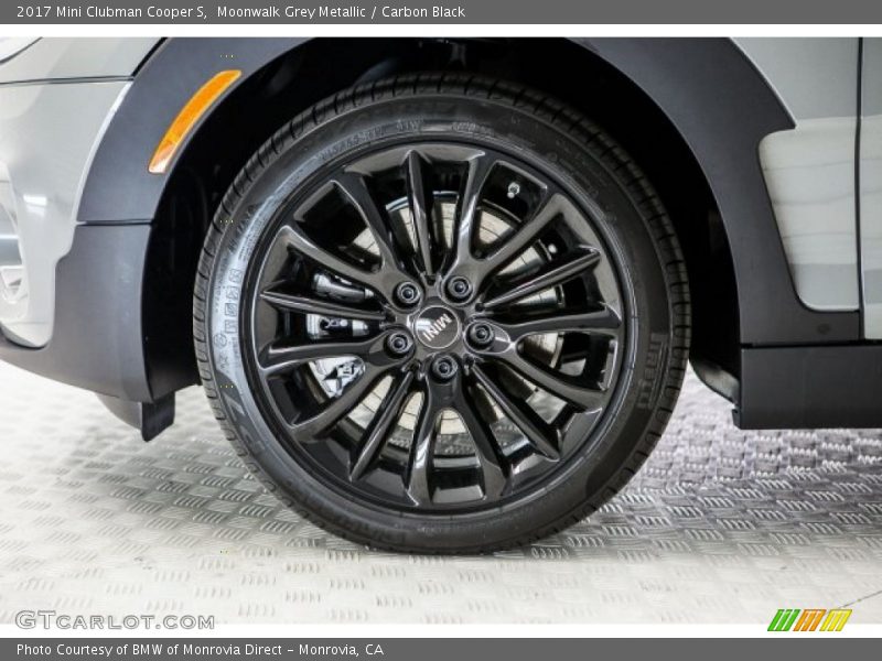 Moonwalk Grey Metallic / Carbon Black 2017 Mini Clubman Cooper S