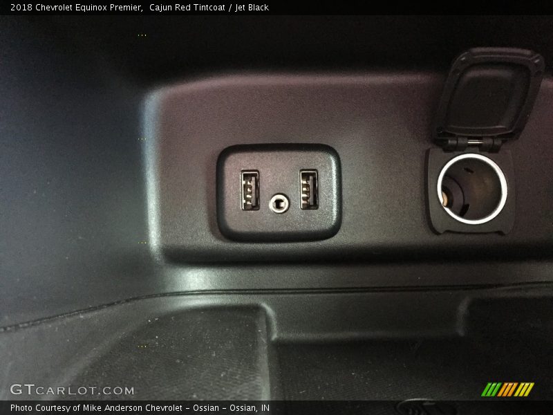 Cajun Red Tintcoat / Jet Black 2018 Chevrolet Equinox Premier