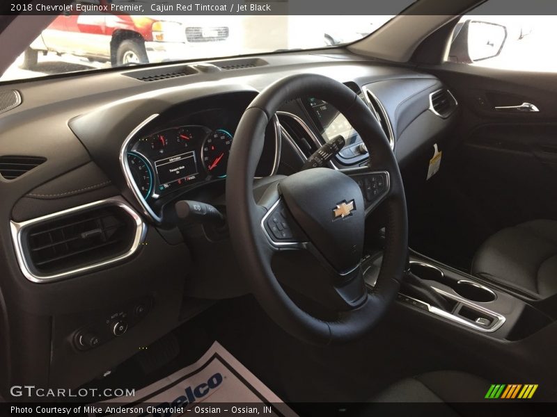 Cajun Red Tintcoat / Jet Black 2018 Chevrolet Equinox Premier