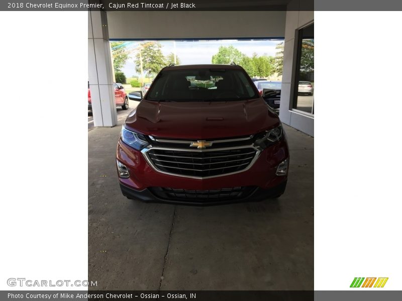 Cajun Red Tintcoat / Jet Black 2018 Chevrolet Equinox Premier