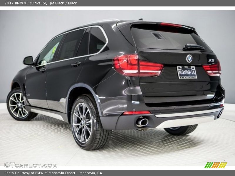 Jet Black / Black 2017 BMW X5 sDrive35i
