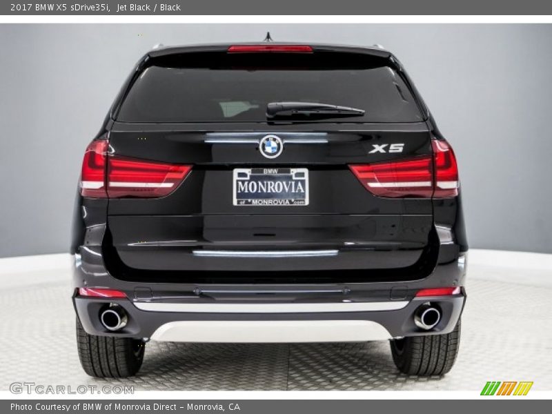 Jet Black / Black 2017 BMW X5 sDrive35i