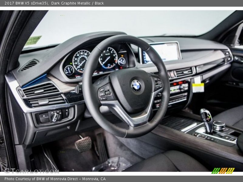 Dark Graphite Metallic / Black 2017 BMW X5 sDrive35i