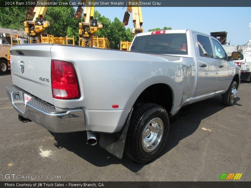 Bright Silver Metallic / Black/Diesel Gray 2014 Ram 3500 Tradesman Crew Cab 4x4