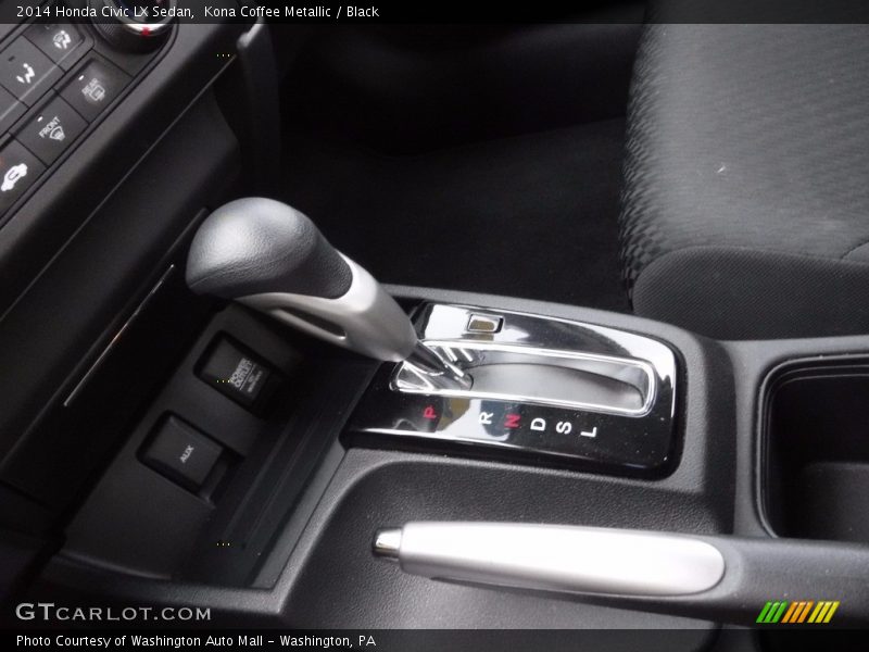 Kona Coffee Metallic / Black 2014 Honda Civic LX Sedan