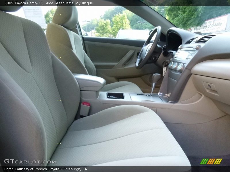 Aloe Green Metallic / Bisque 2009 Toyota Camry LE