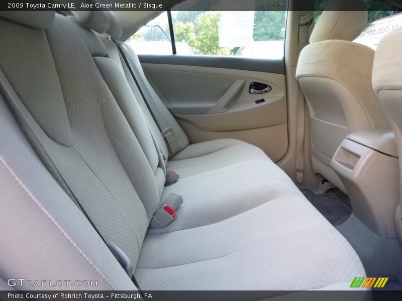 Aloe Green Metallic / Bisque 2009 Toyota Camry LE