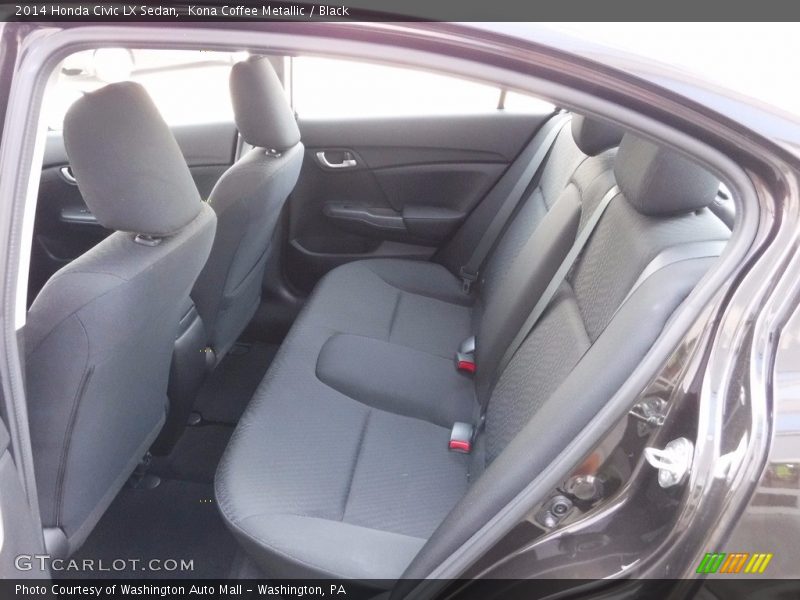 Kona Coffee Metallic / Black 2014 Honda Civic LX Sedan