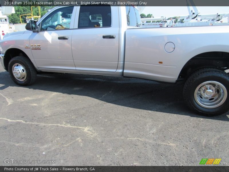 Bright Silver Metallic / Black/Diesel Gray 2014 Ram 3500 Tradesman Crew Cab 4x4