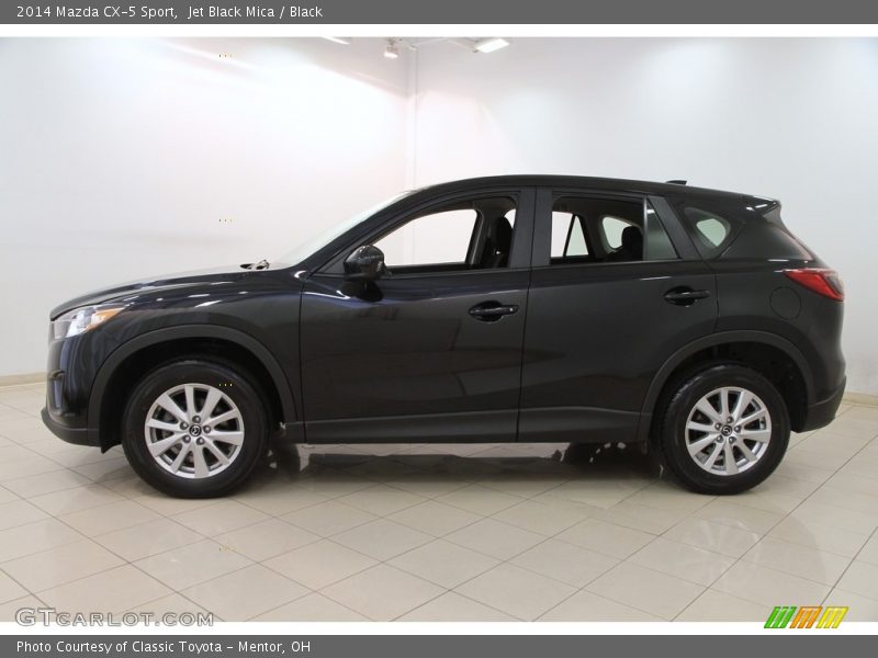 Jet Black Mica / Black 2014 Mazda CX-5 Sport