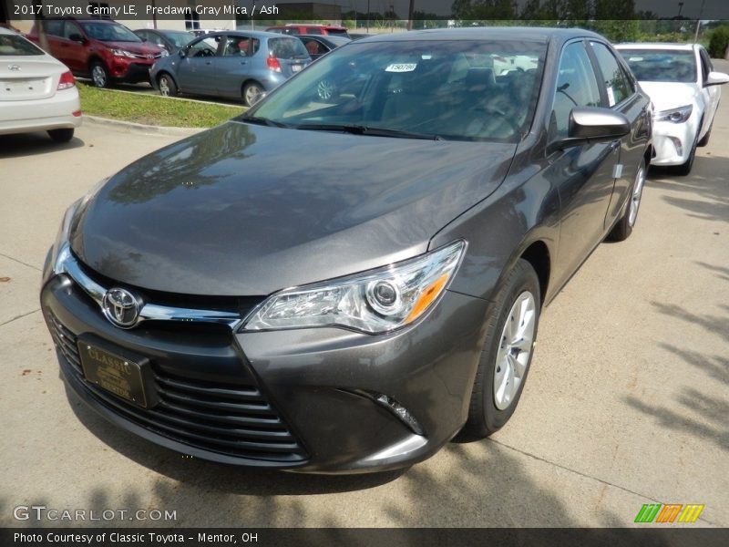 Predawn Gray Mica / Ash 2017 Toyota Camry LE