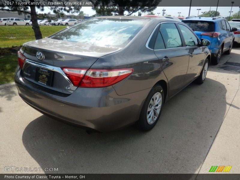Predawn Gray Mica / Ash 2017 Toyota Camry LE