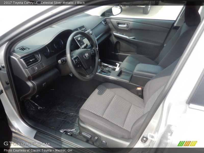 Celestial Silver Metallic / Black 2017 Toyota Camry LE