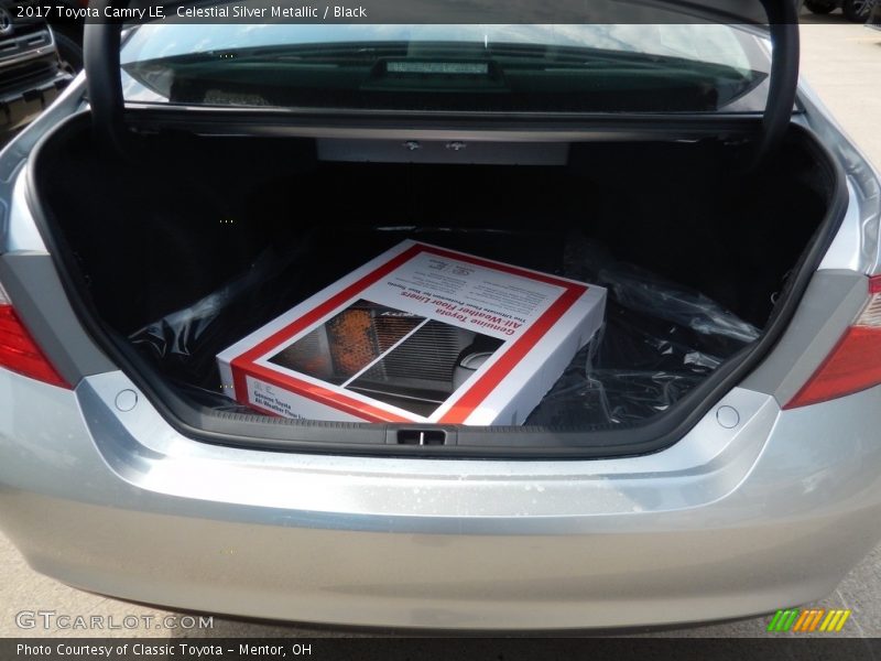 Celestial Silver Metallic / Black 2017 Toyota Camry LE