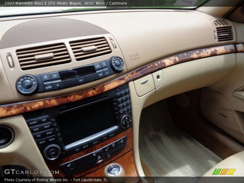 Arctic White / Cashmere 2007 Mercedes-Benz E 350 4Matic Wagon