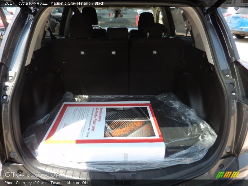 Magnetic Gray Metallic / Black 2017 Toyota RAV4 XLE