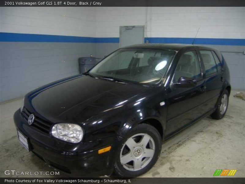 Black / Grey 2001 Volkswagen Golf GLS 1.8T 4 Door