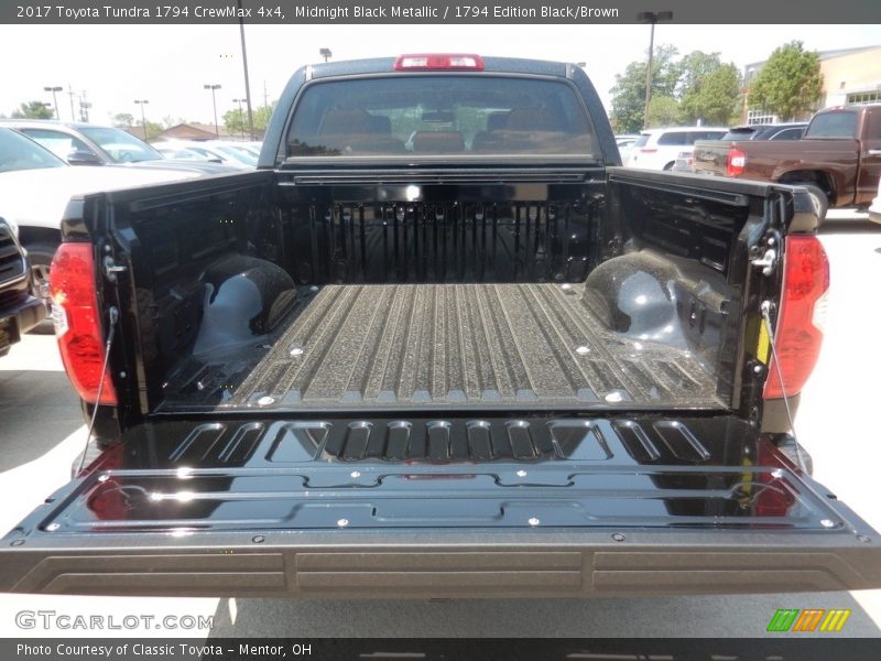 Midnight Black Metallic / 1794 Edition Black/Brown 2017 Toyota Tundra 1794 CrewMax 4x4