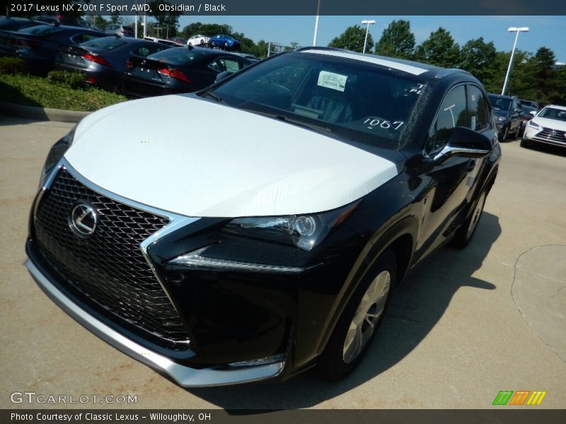 Obsidian / Black 2017 Lexus NX 200t F Sport AWD