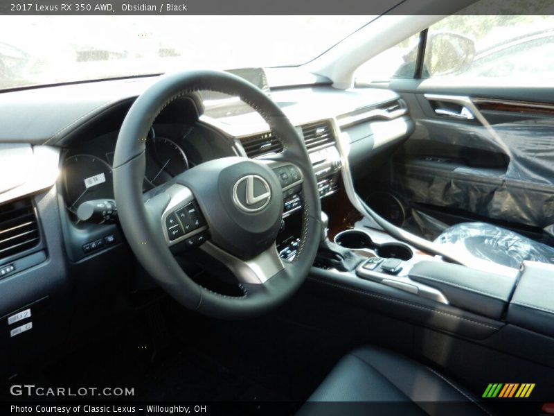Obsidian / Black 2017 Lexus RX 350 AWD