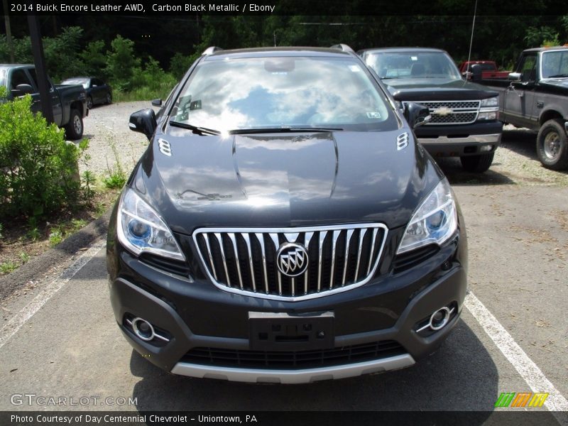 Carbon Black Metallic / Ebony 2014 Buick Encore Leather AWD