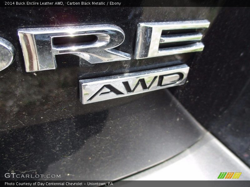 Carbon Black Metallic / Ebony 2014 Buick Encore Leather AWD