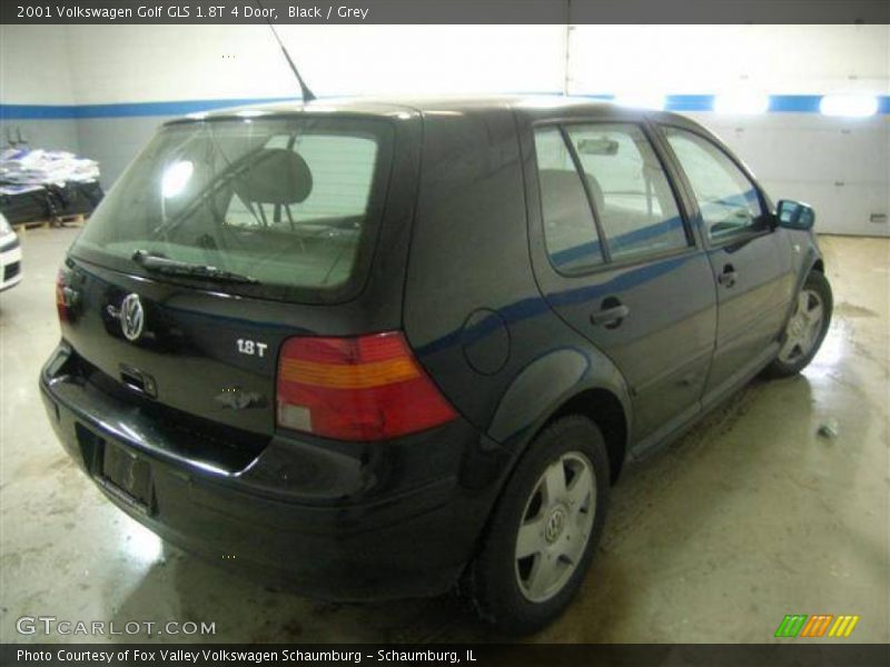 Black / Grey 2001 Volkswagen Golf GLS 1.8T 4 Door