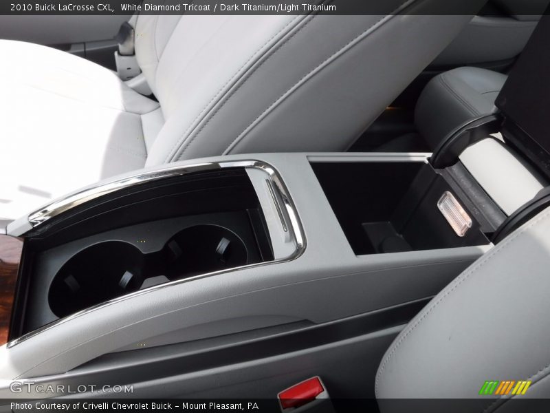 White Diamond Tricoat / Dark Titanium/Light Titanium 2010 Buick LaCrosse CXL
