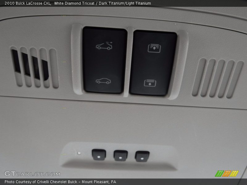 White Diamond Tricoat / Dark Titanium/Light Titanium 2010 Buick LaCrosse CXL