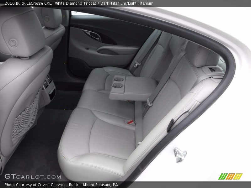 White Diamond Tricoat / Dark Titanium/Light Titanium 2010 Buick LaCrosse CXL