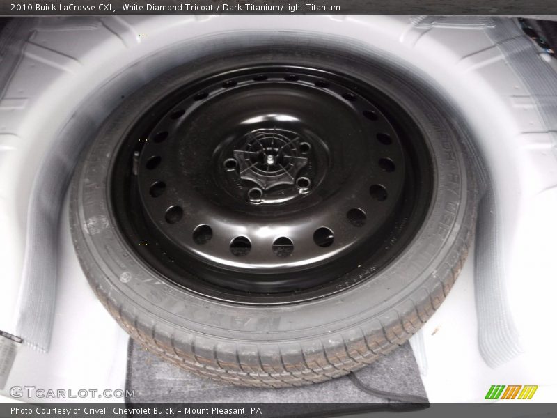 White Diamond Tricoat / Dark Titanium/Light Titanium 2010 Buick LaCrosse CXL