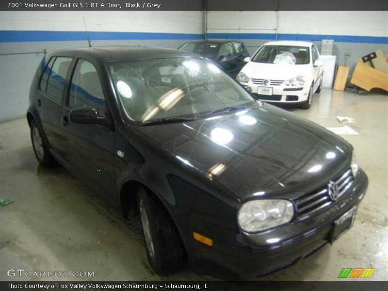 Black / Grey 2001 Volkswagen Golf GLS 1.8T 4 Door