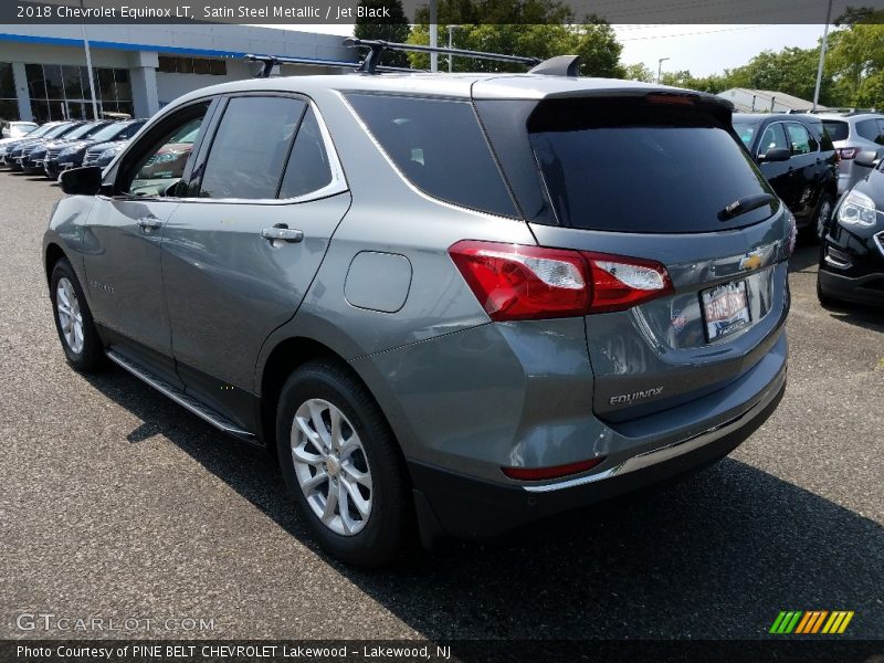 Satin Steel Metallic / Jet Black 2018 Chevrolet Equinox LT