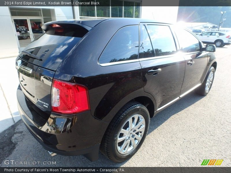 Kodiak Brown / Charcoal Black 2014 Ford Edge Limited