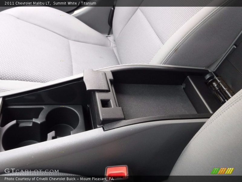 Summit White / Titanium 2011 Chevrolet Malibu LT