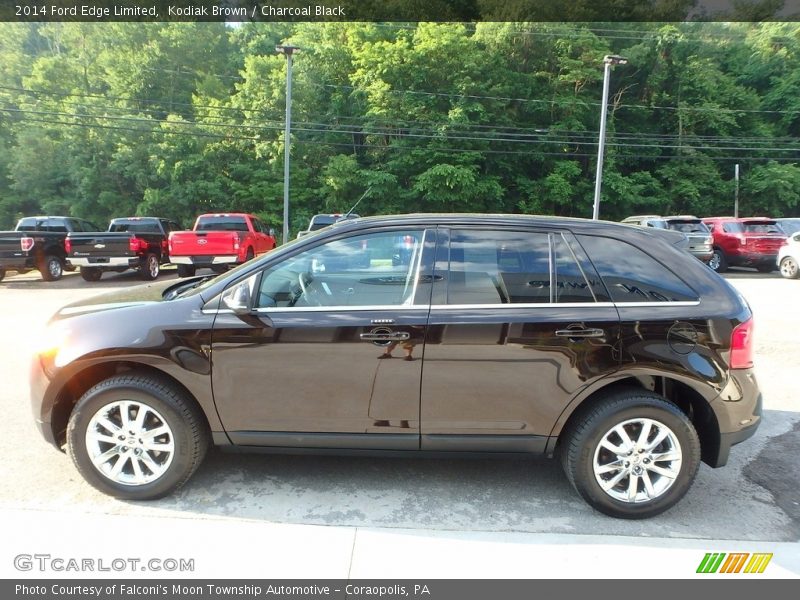 Kodiak Brown / Charcoal Black 2014 Ford Edge Limited