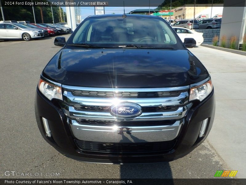 Kodiak Brown / Charcoal Black 2014 Ford Edge Limited