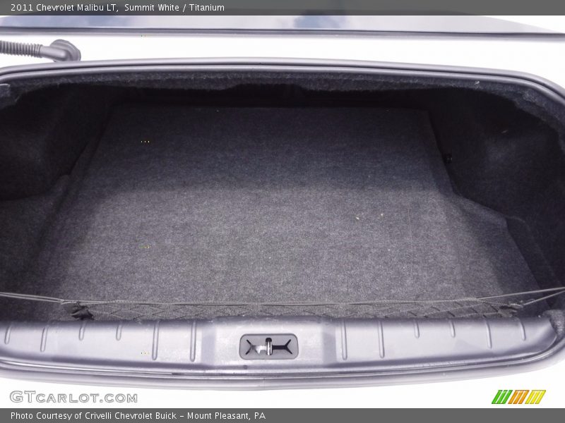 Summit White / Titanium 2011 Chevrolet Malibu LT